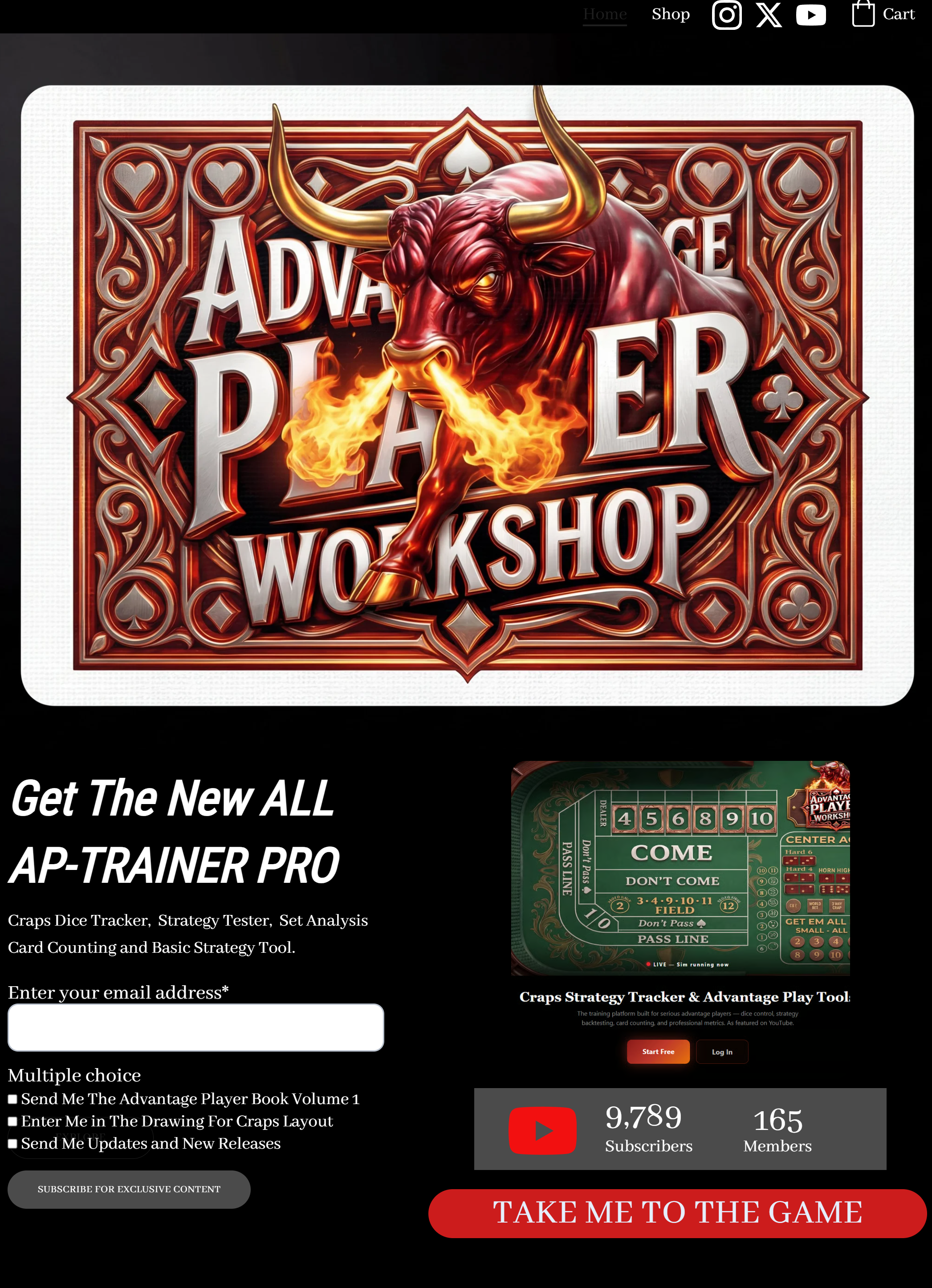 Advantage Player Workshop